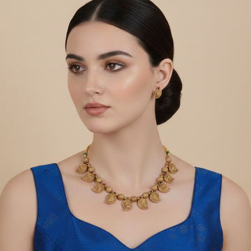 The Heritage Paisley Necklace Set