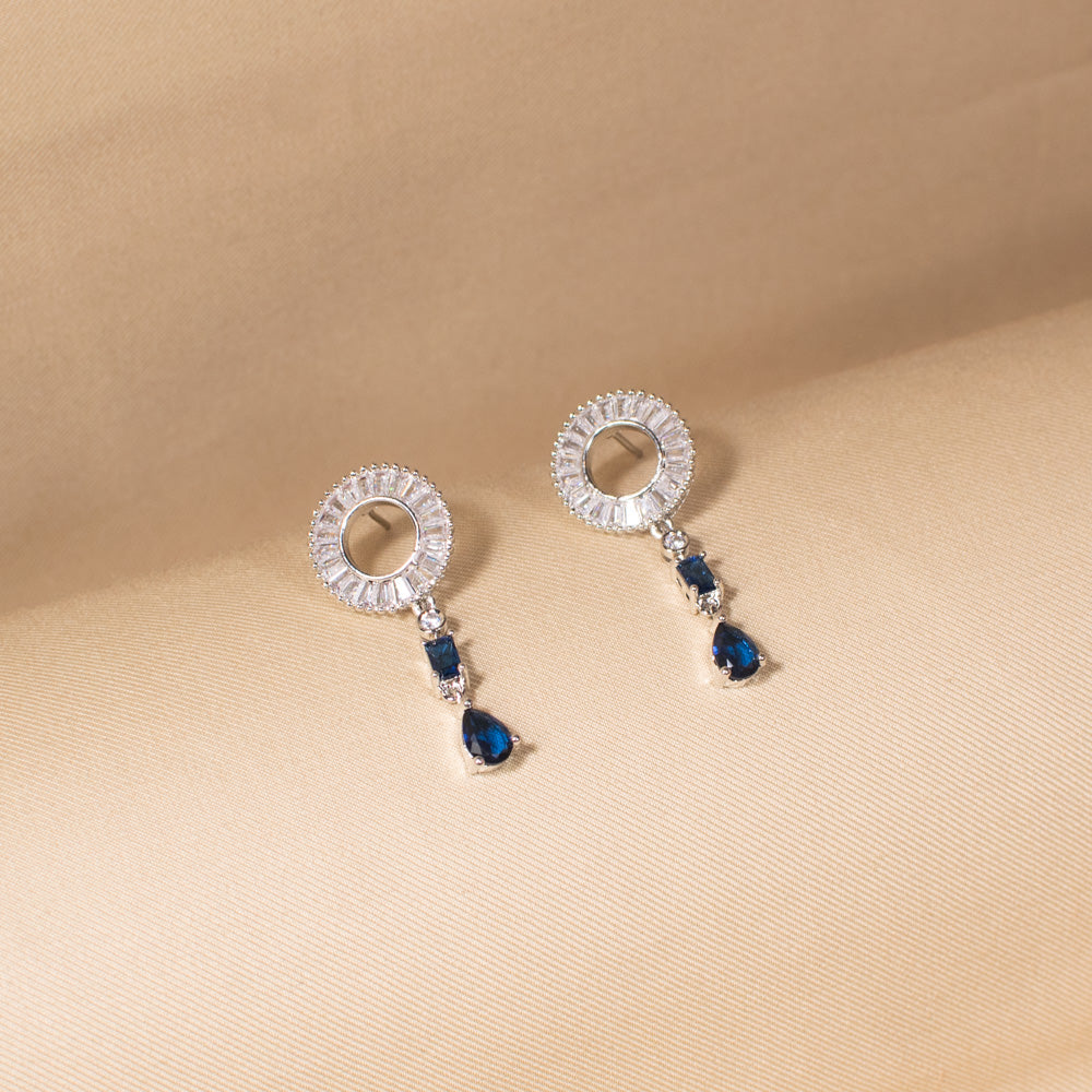 Olivia Necklace Set-Blue-Edgy Collection