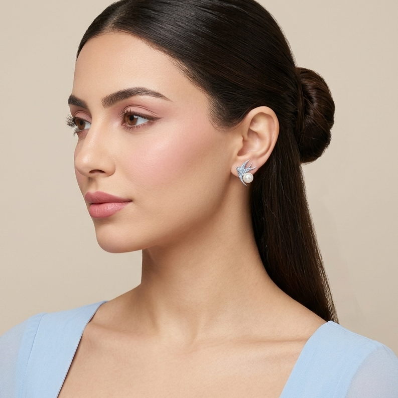 Wings of Grace Studs