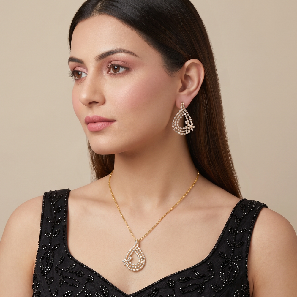 Ethereal Pulse Pendant Set