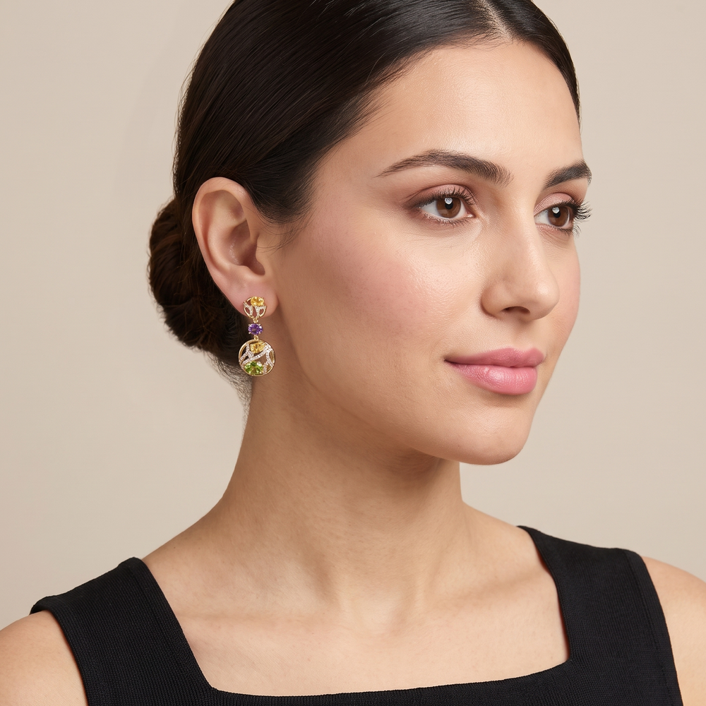 Sunshine Sangria Earrings