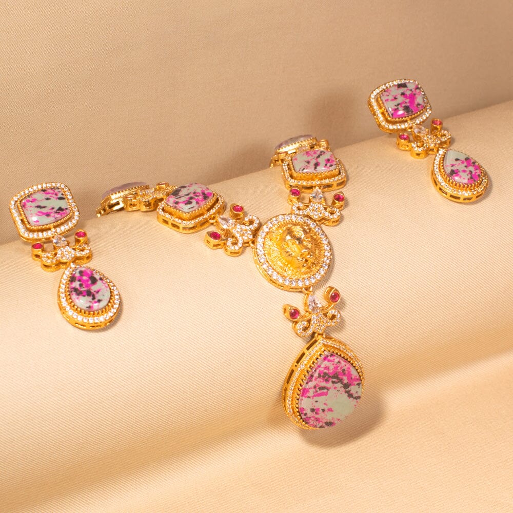 Adira Statement Necklace Set