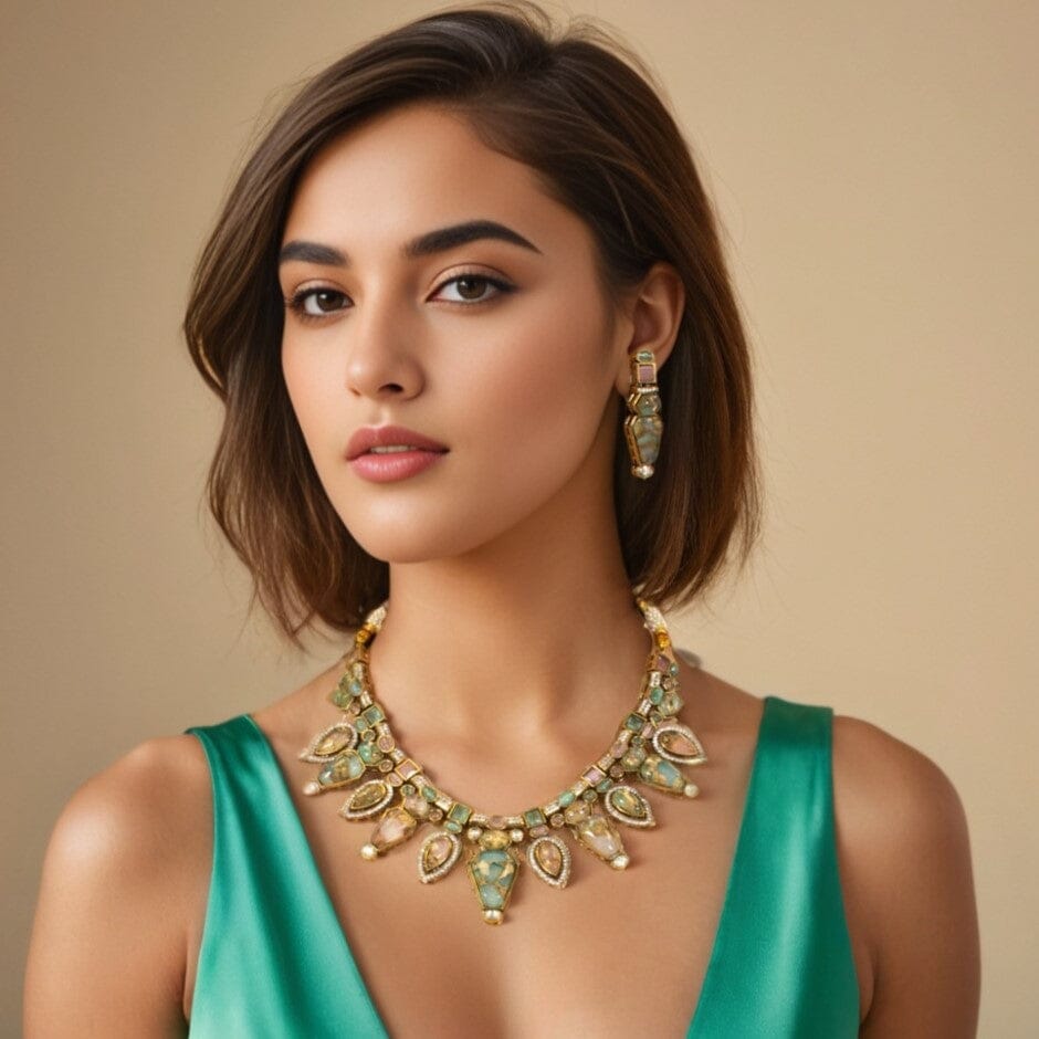 Alana Statement Necklace - Edgy Collection