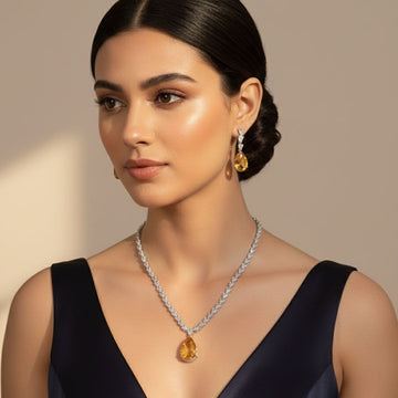 Amber Solstice Necklace Set