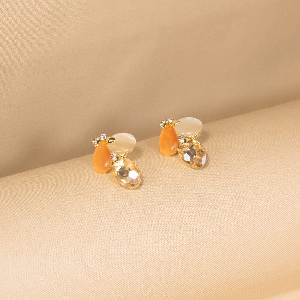 Amber Tide Pendant Set - Edgy Collection