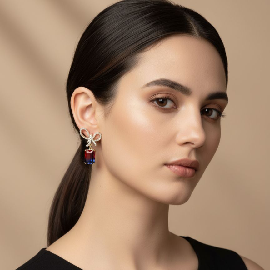 Amore Bow Drops - Minima Collection