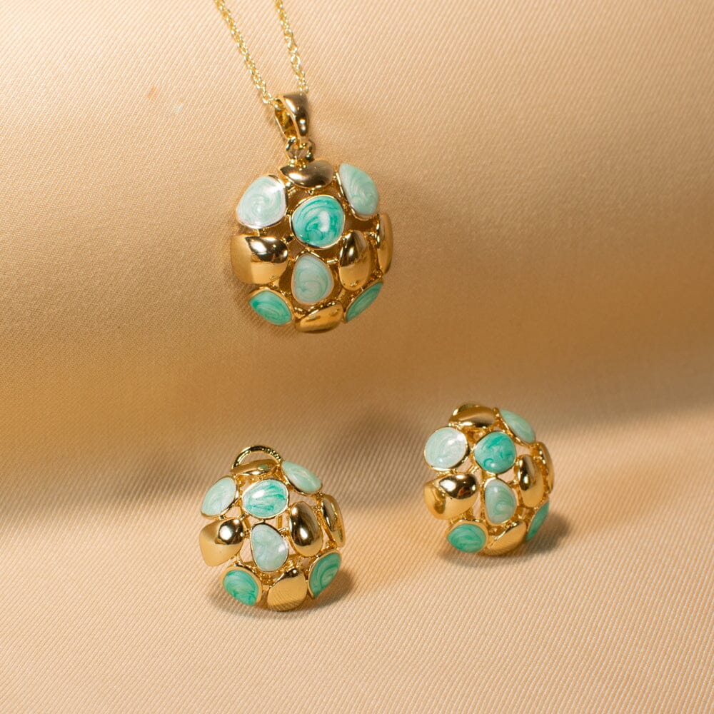 Aqua Loom Pendant Set