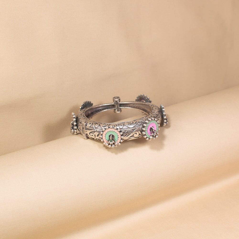 Aranya Silver Replica Kada - Rajata Collection