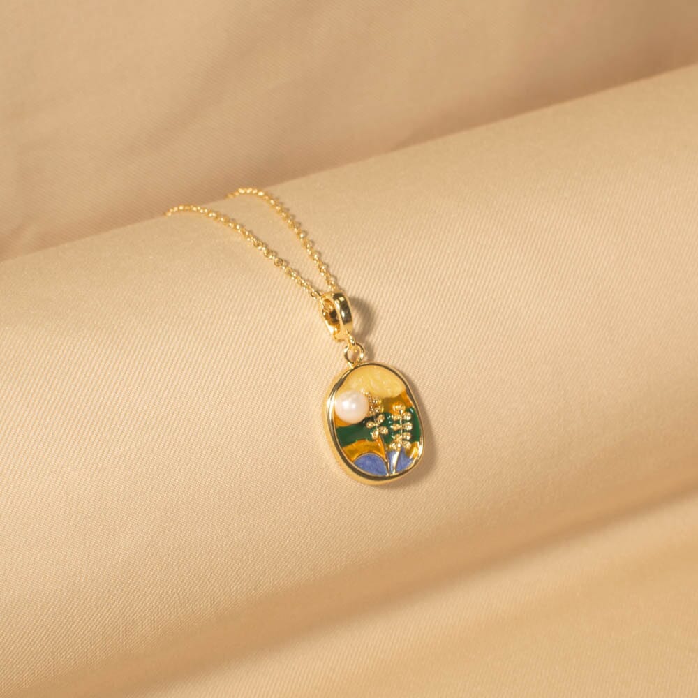 Beachy Pendant Set - Blue - Edgy Collection