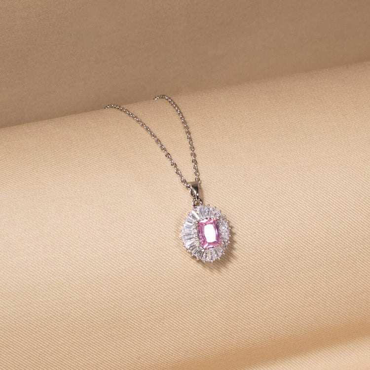 Blushing Ray Pendant Set - Minima Collection