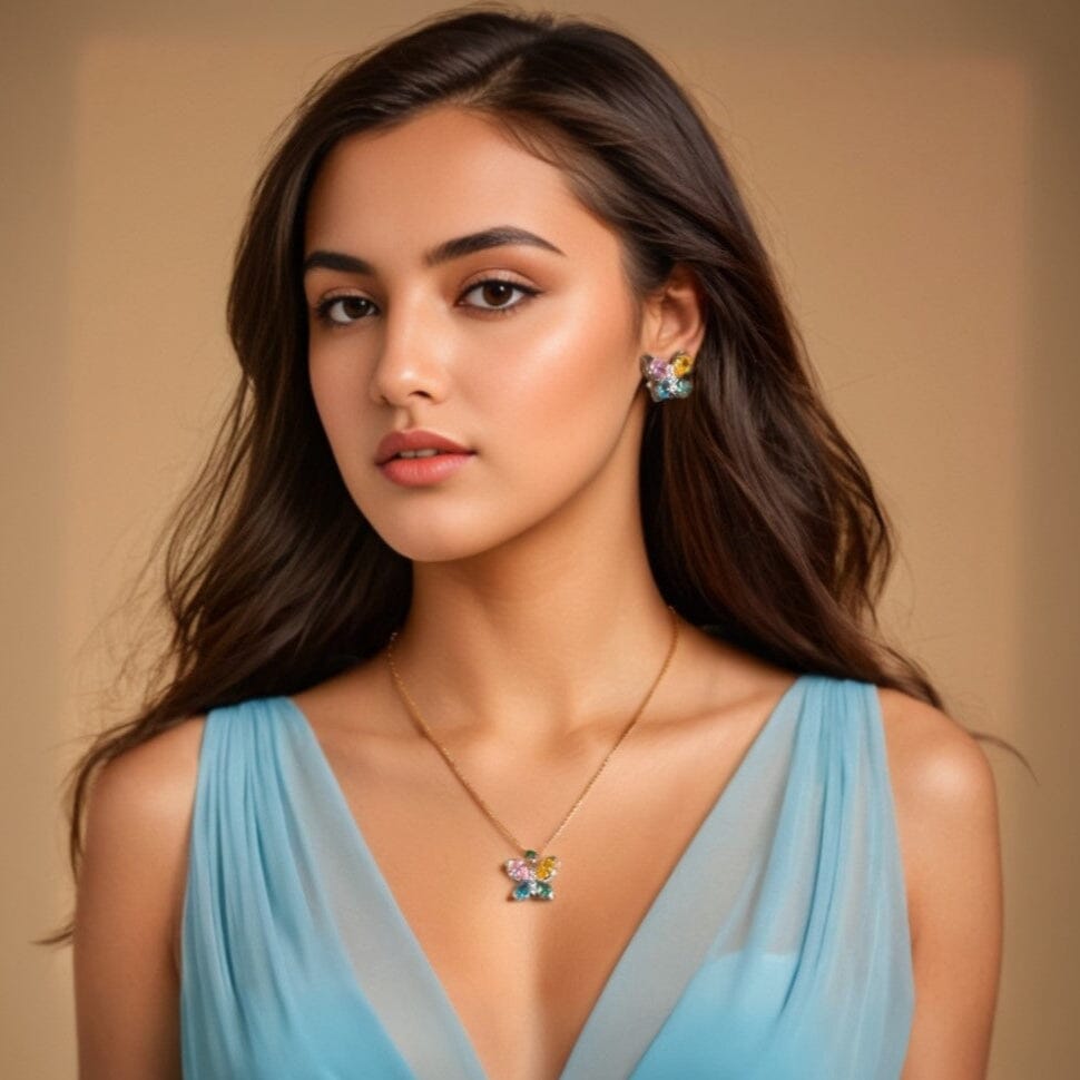 Butterfly Pendant Set - Minima Collection