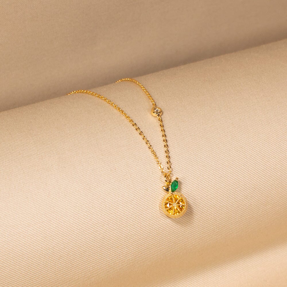Citrus Charm Pendant Set - Nature Collection
