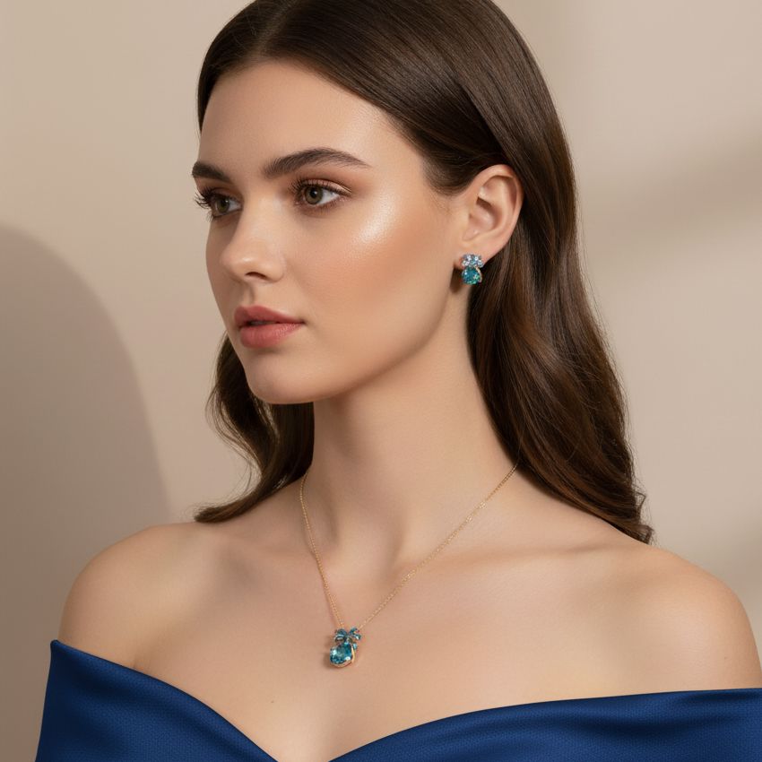 Clair Pendant Set - Blue - Minima Collection