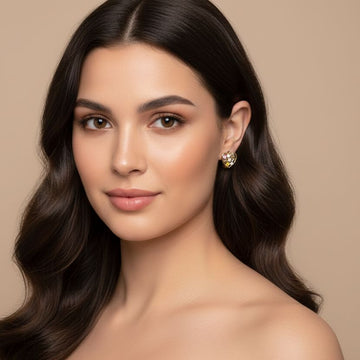 Color Pop Heart Studs