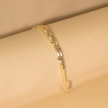Colorbind Bracelet - Round - Glitterati Collection