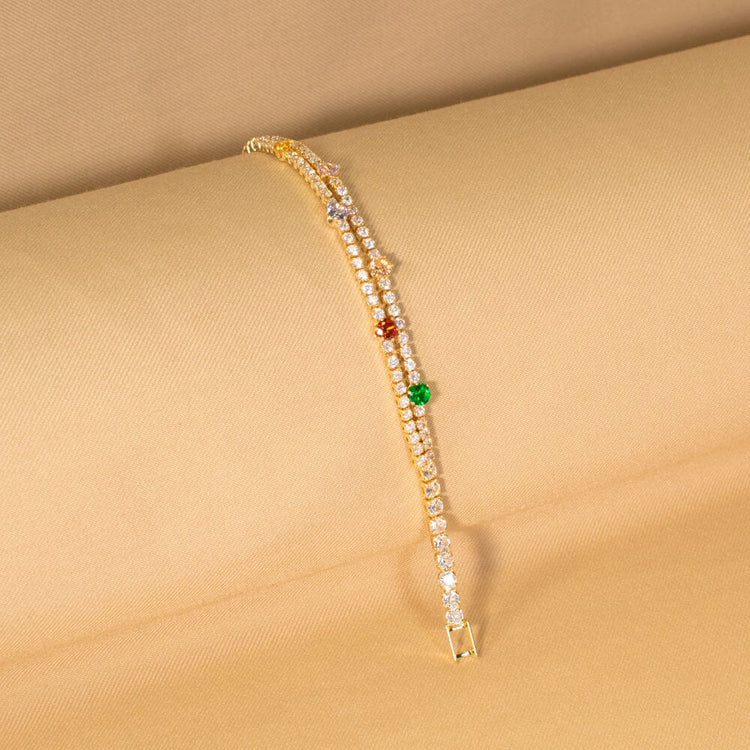 Colorbind Bracelet - Round - Glitterati Collection