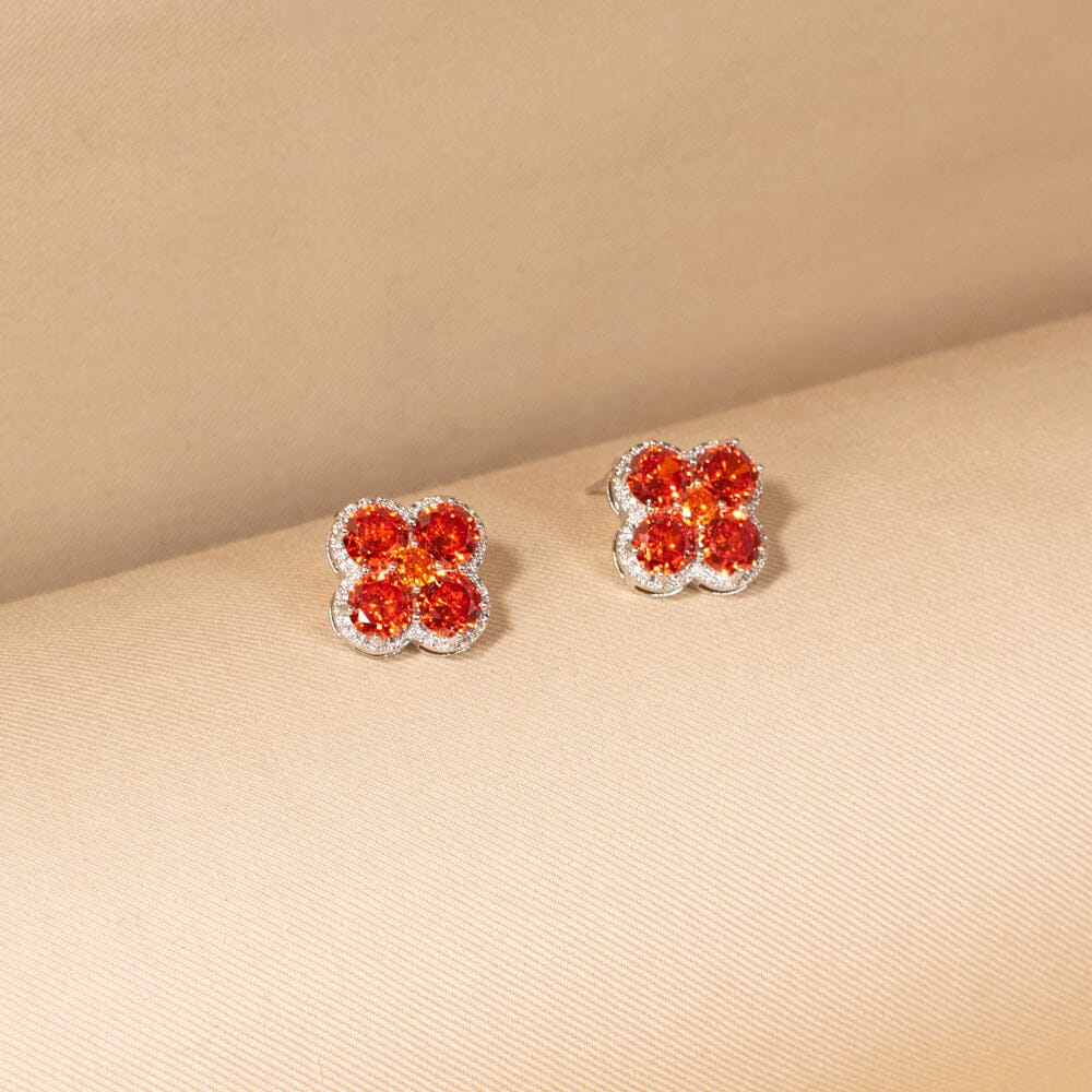 Crimson Clover Pendant Set - Minima Collection