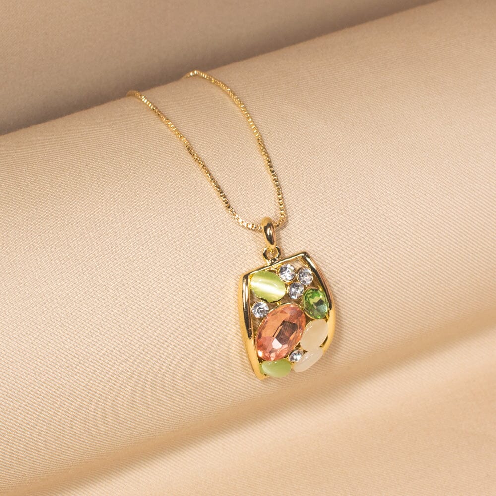 Crystals Glow Pendant Set - Edgy Collection