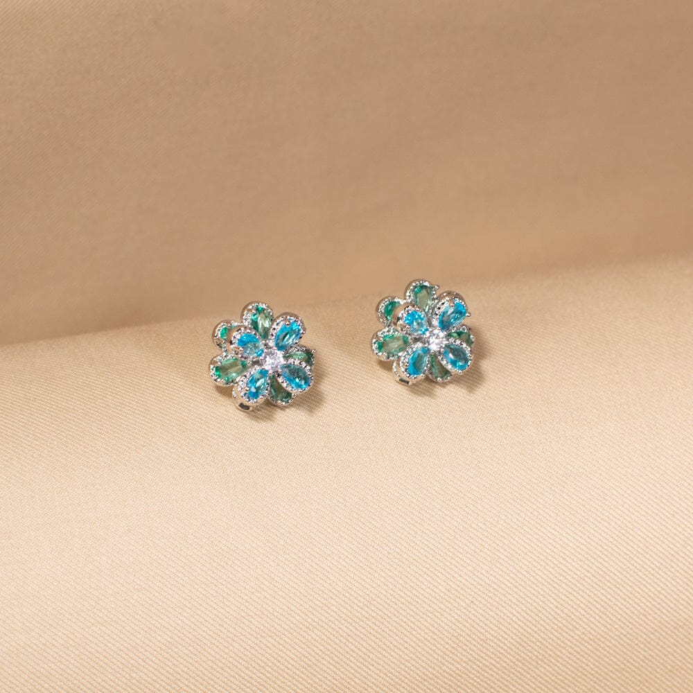 Daisy Dreams Pendant Set-Blue-Edgy Collection