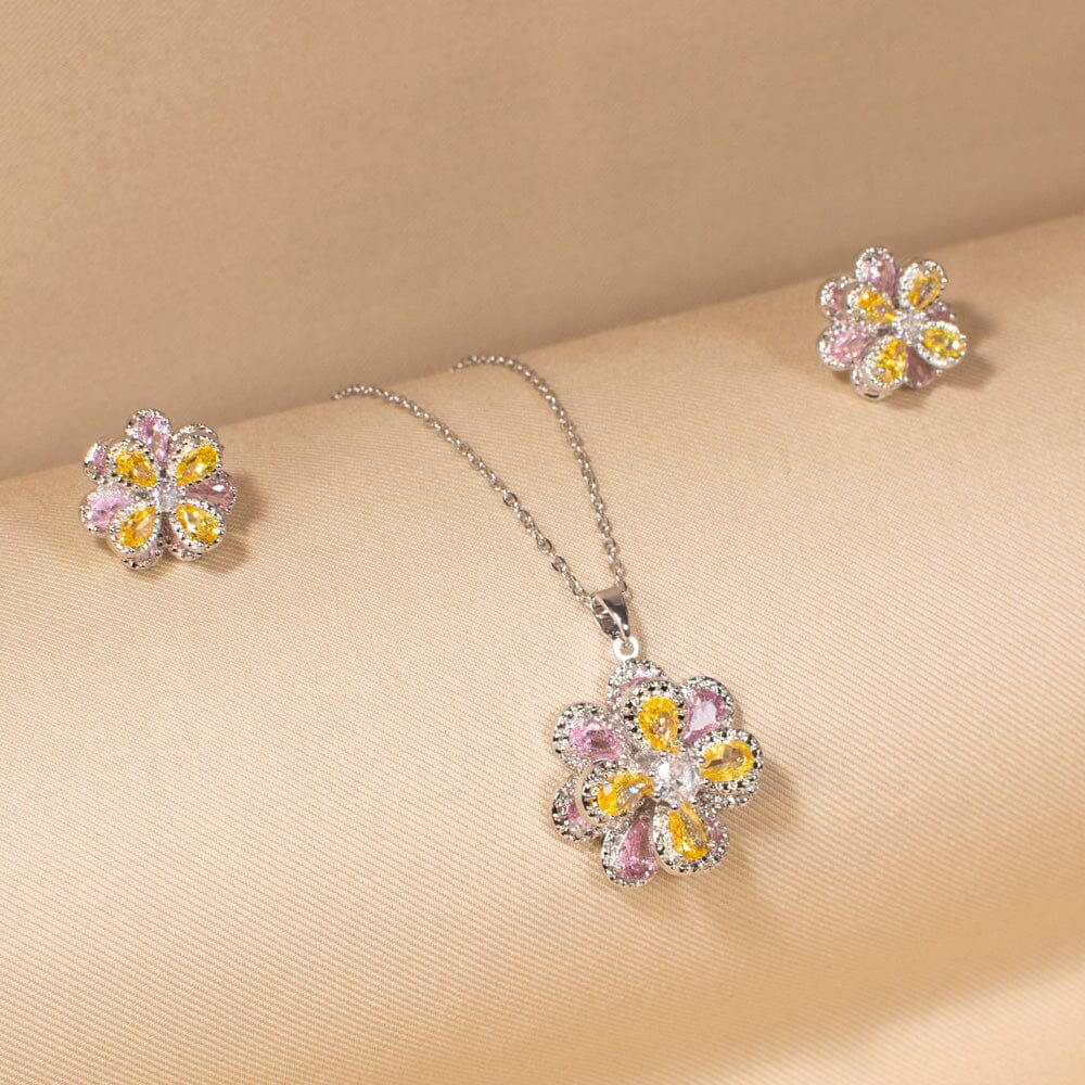Daisy Dreams Pendant Set - Edgy Collection