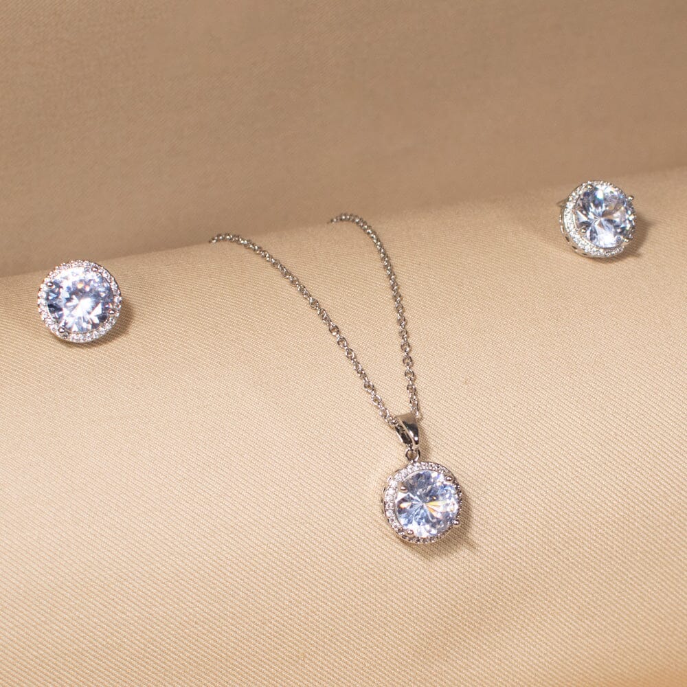 Diamond Dust Pendant Set - Minima Collection