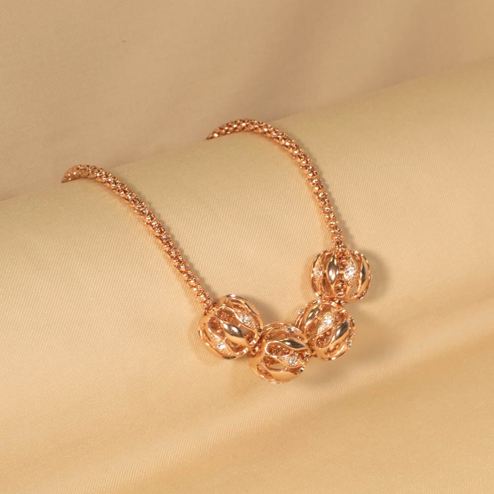 Droplets Statement Necklace - Edgy Collection