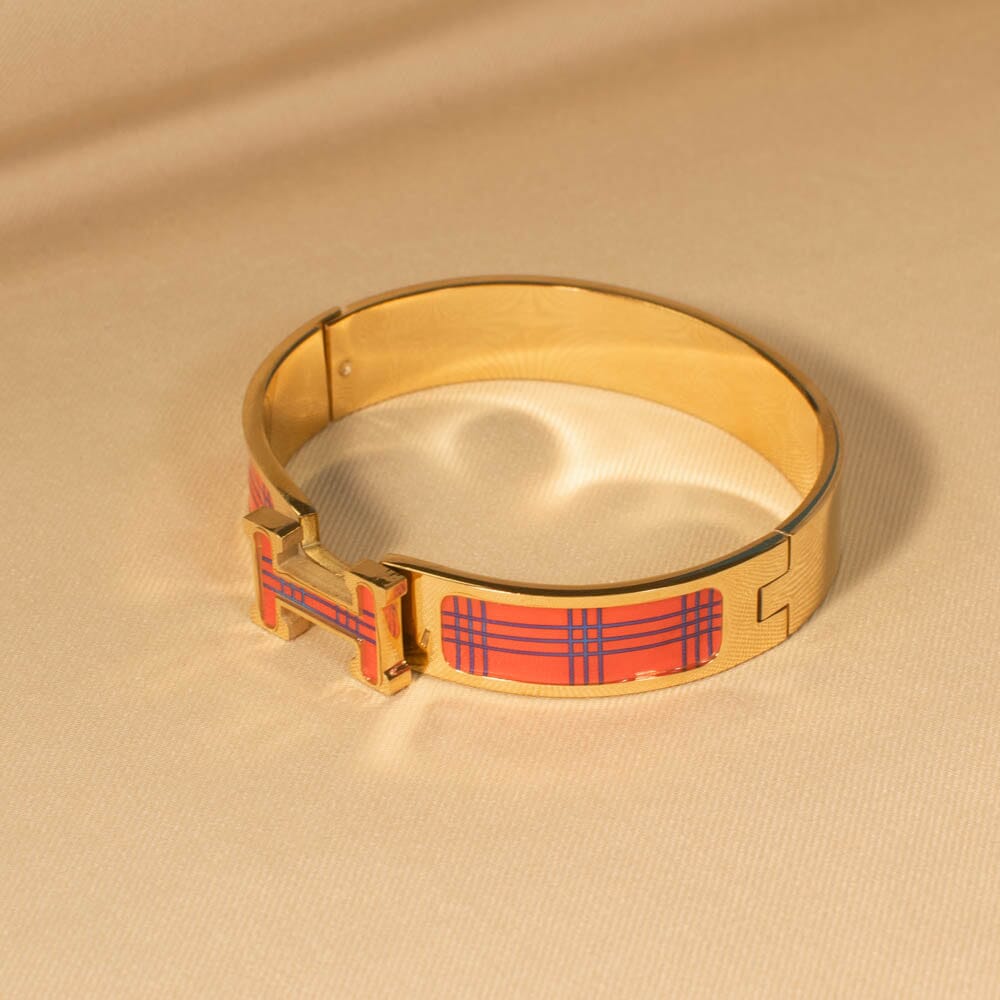 Eliza Openable Bracelet - Red - Edgy Collection