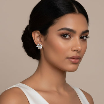 Ethereal Floral Studs - Nature Collection