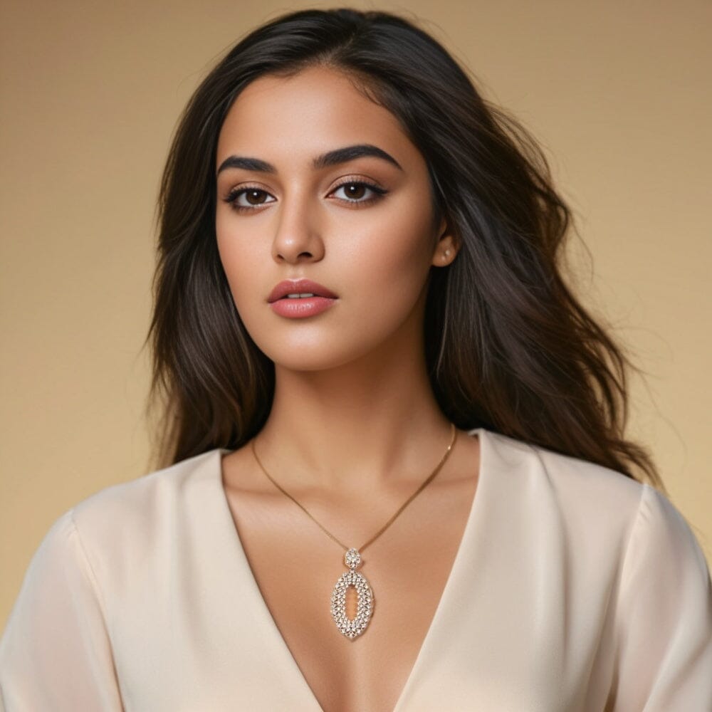 Euphoria Crystal Pendant (No Earrings)