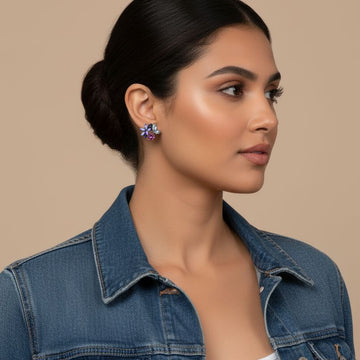 Faerie Bloom Studs - Edgy Collection