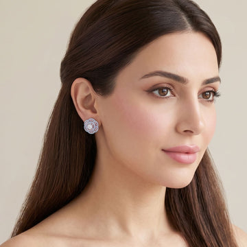 Fairy Dust Rose Studs