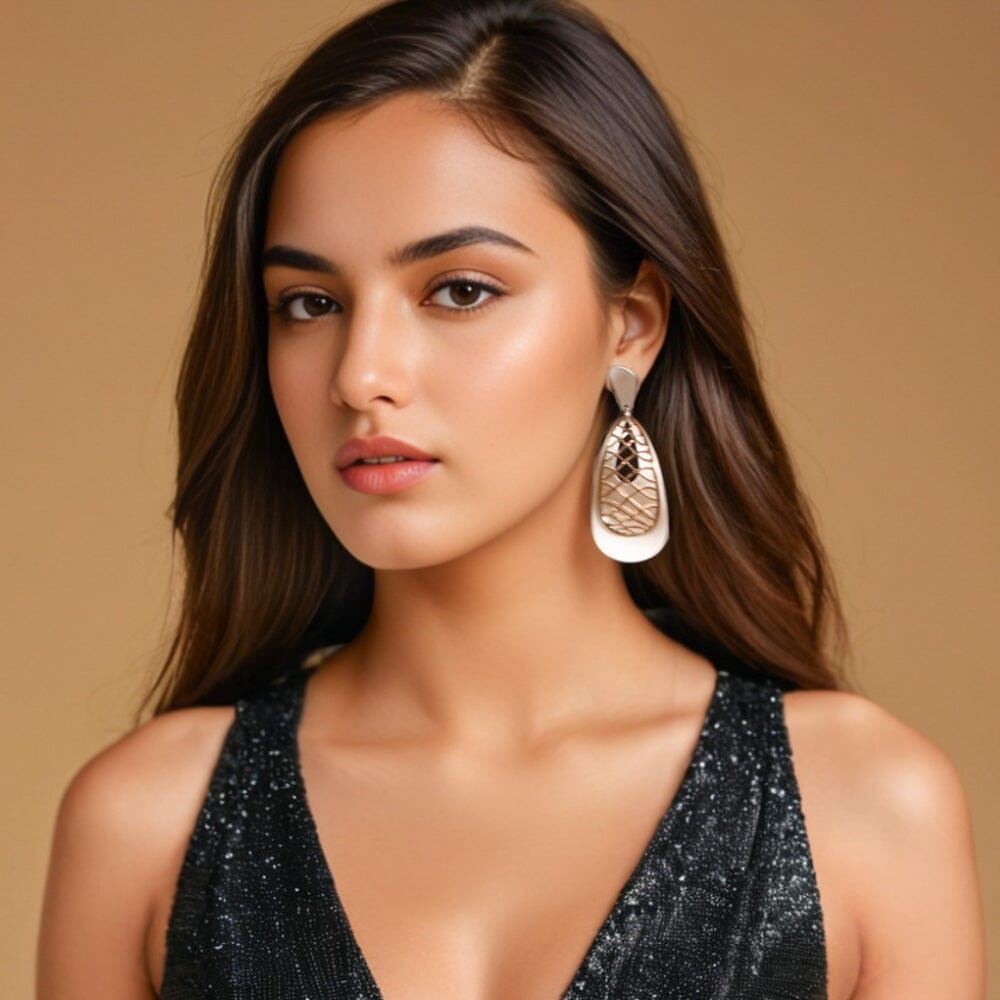 MeshMuse Statment Earrings - Edgy Collection