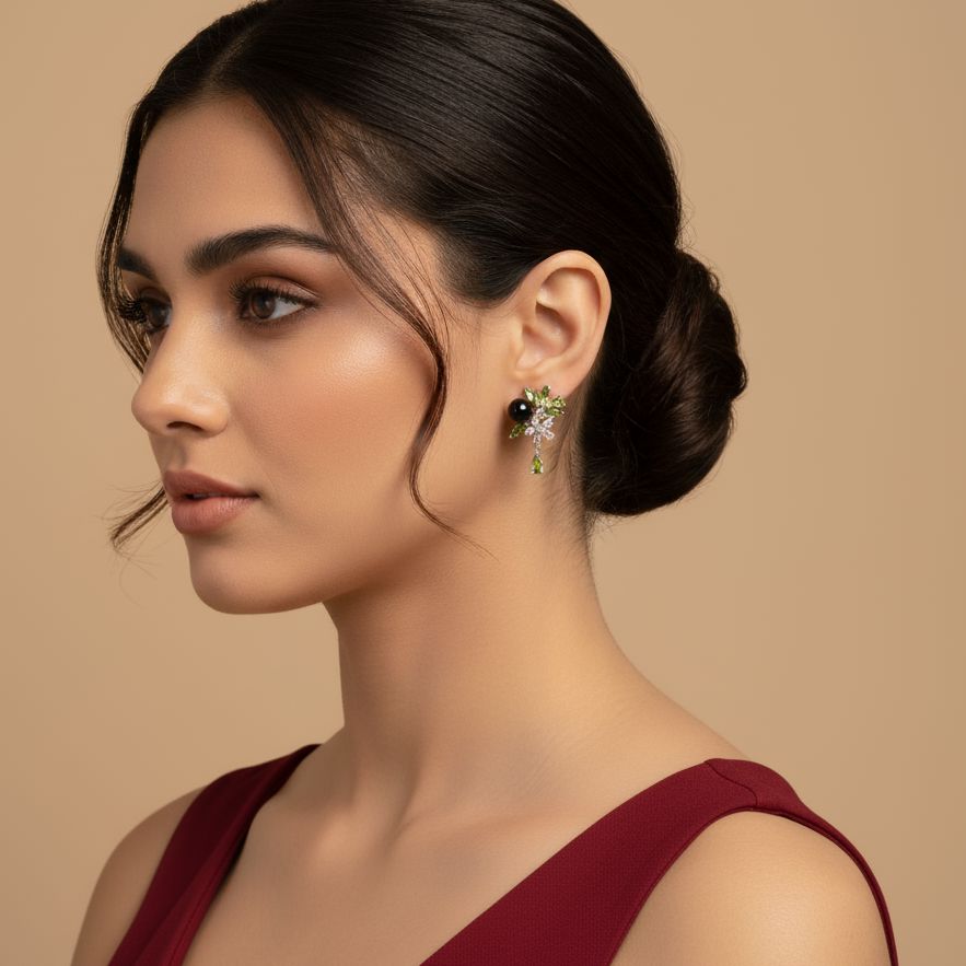 Forest Dew Earrings - Edgy Collection