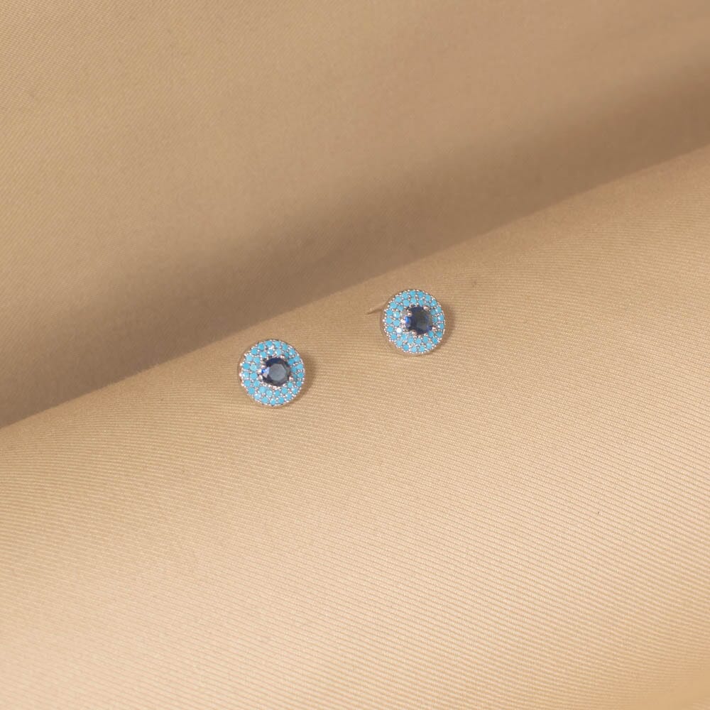 Gemma Evil Eye Pendant Set -Minima Collection