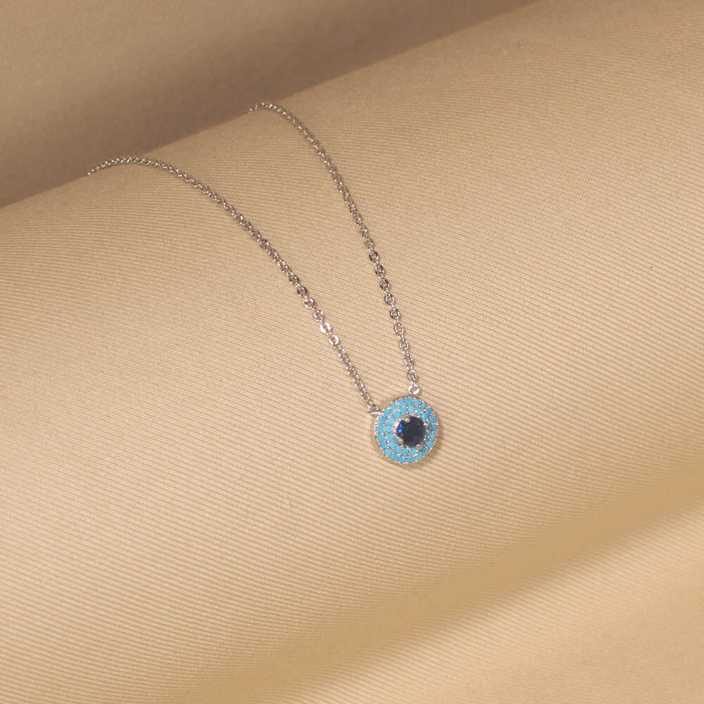 Gemma Evil Eye Pendant Set -Minima Collection