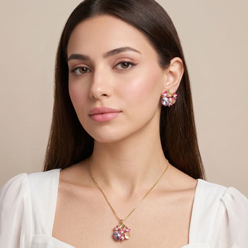 Georgie Pendant Set - Pink