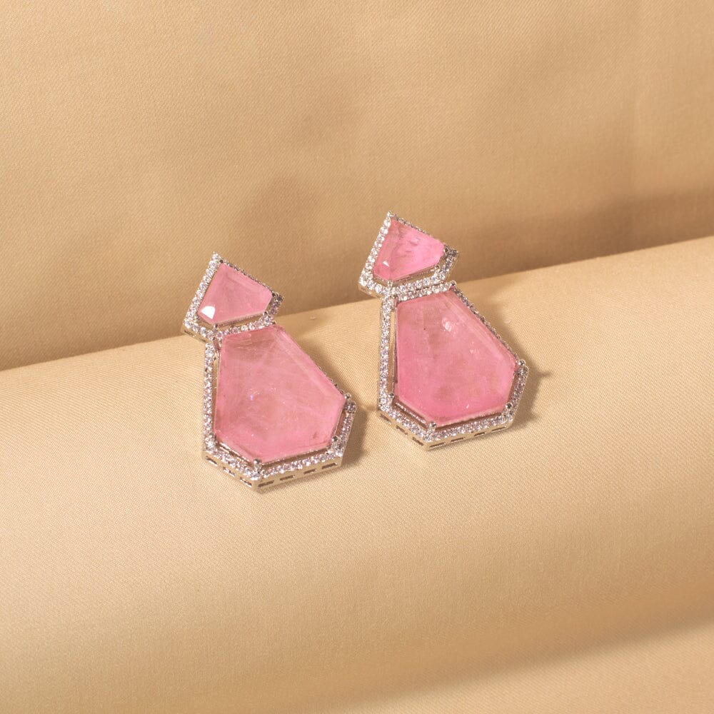 Giza Pearl Necklace Set - Pink
