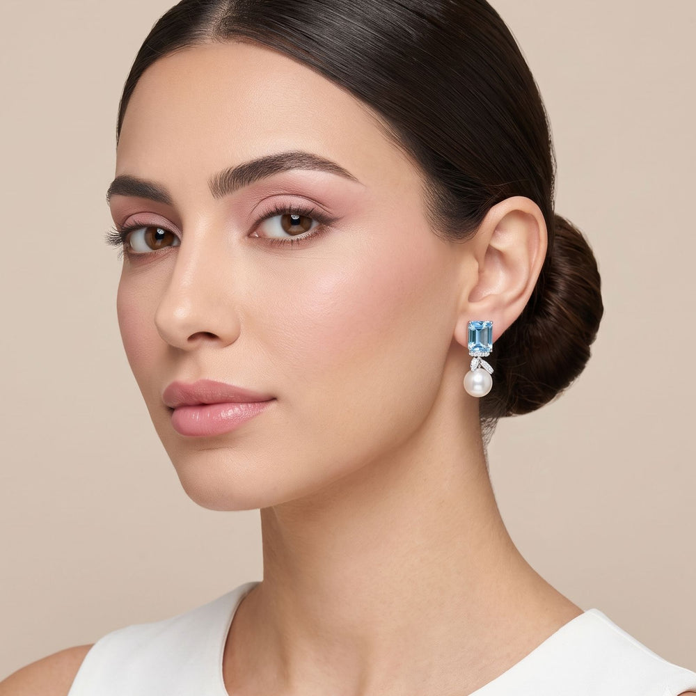 Glacial Pearl Earrings