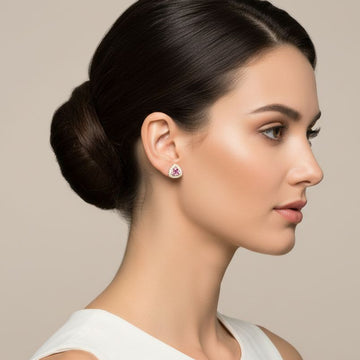 Glam Blush Studs