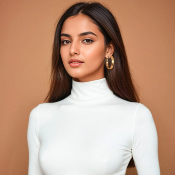 Glow Hoops Earrings- Minima Collection