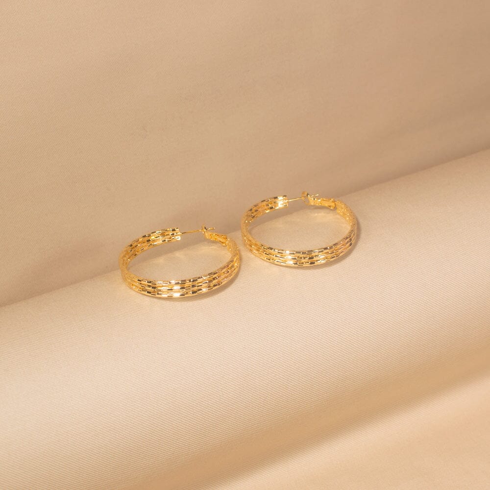 Glow Hoops Earrings- Minima Collection