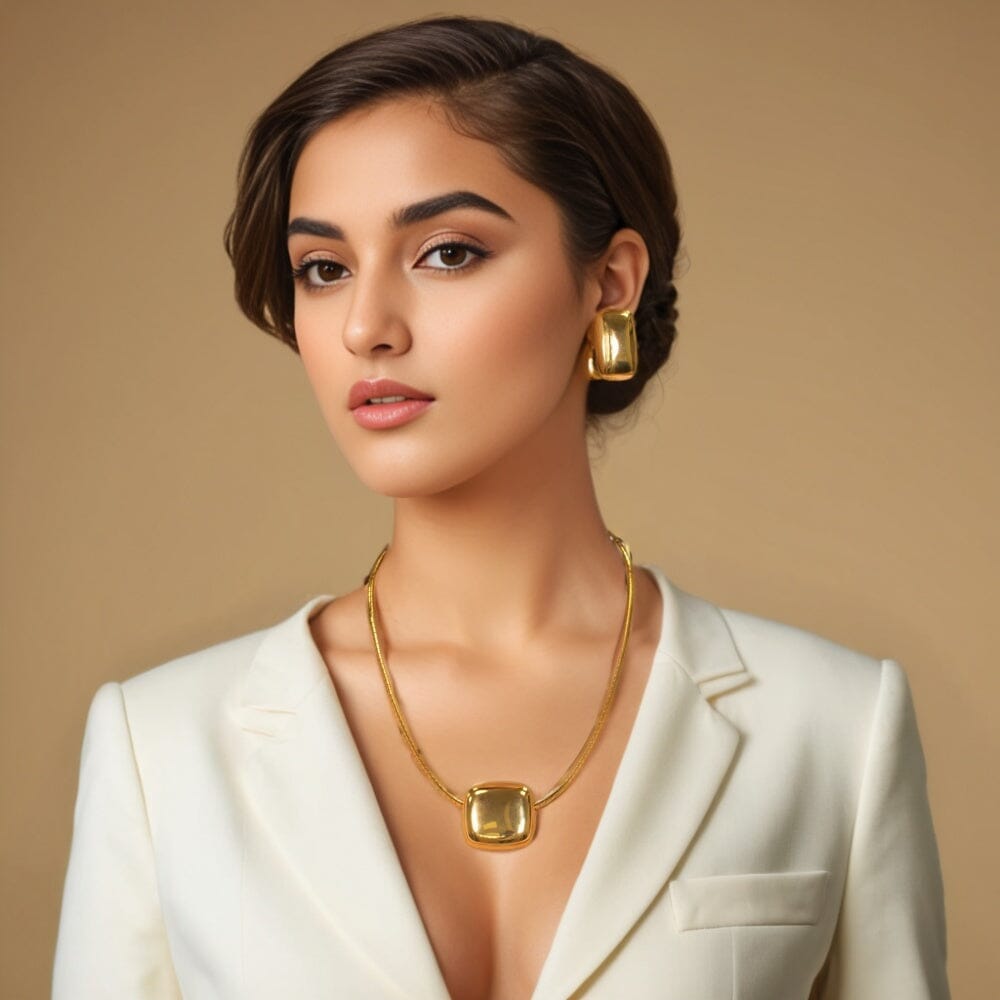 Gold Rush Necklace Set - Edgy Collection