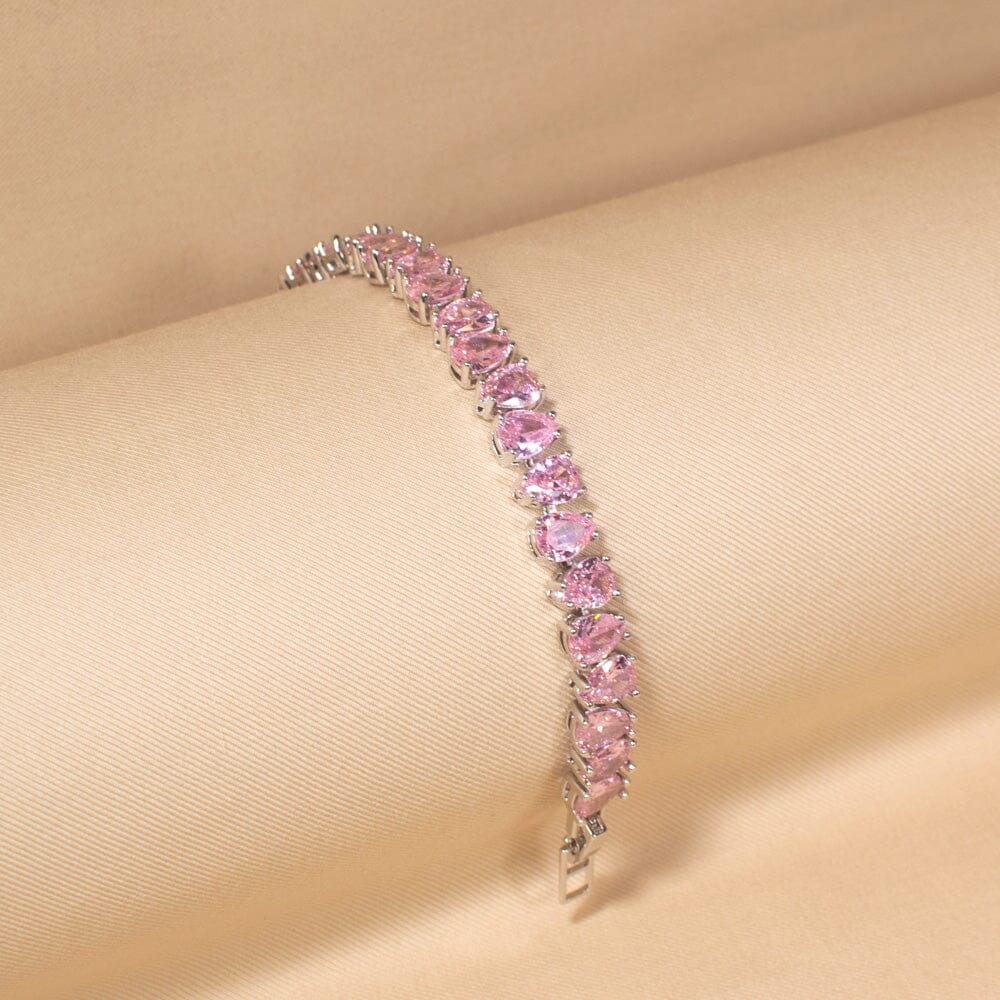 Grace Bracelet-Pink-Glitterati Collection