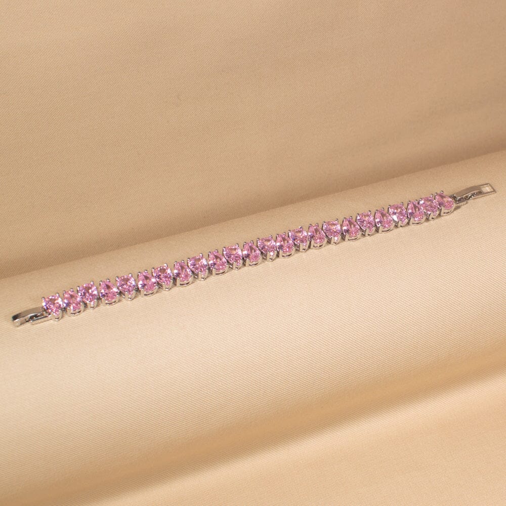 Grace Bracelet-Pink-Glitterati Collection