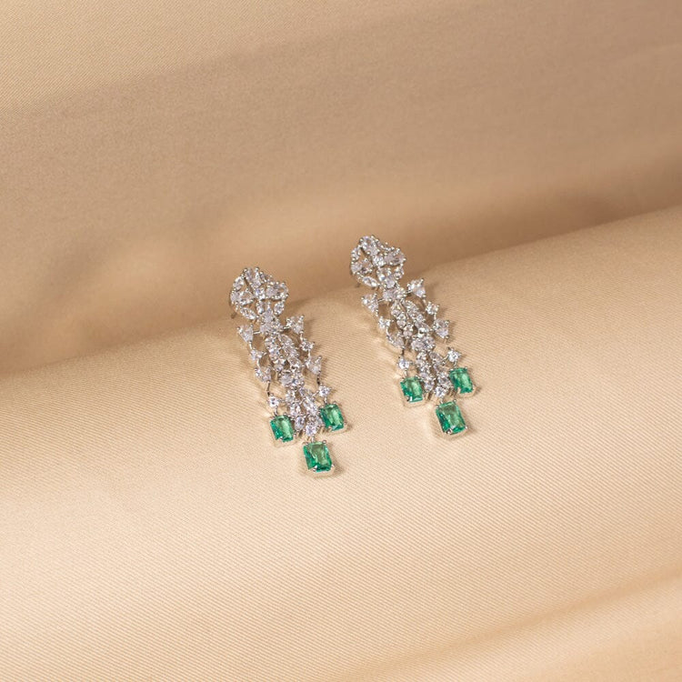 Green Carpet Necklace Set