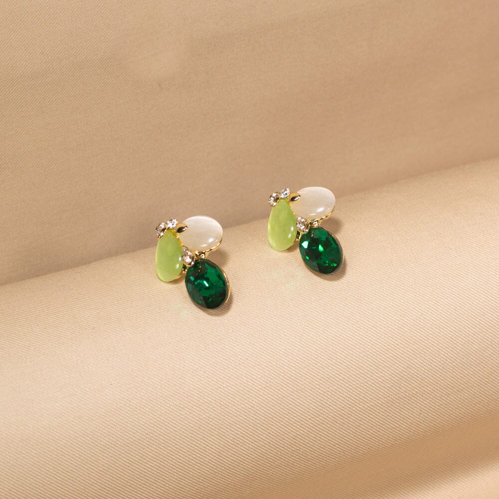 Green Tide Pendant Set - Edgy Collection