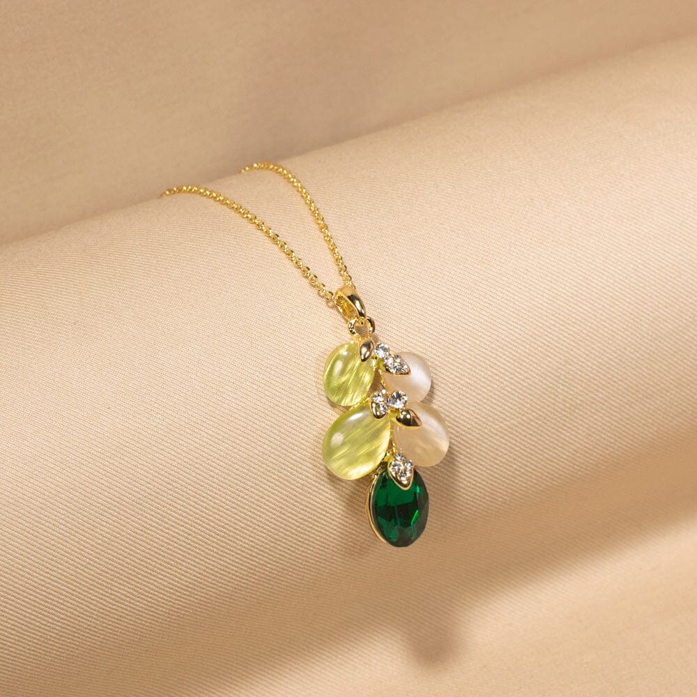 Green Tide Pendant Set - Edgy Collection
