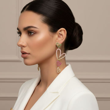 HeartStatement Danglers - Edgy Collection