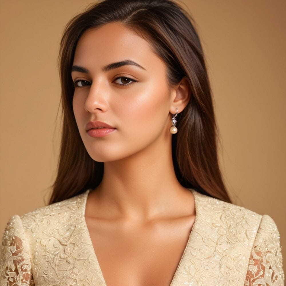 Honey Drop Earrings - Freshwater Pearl Collection