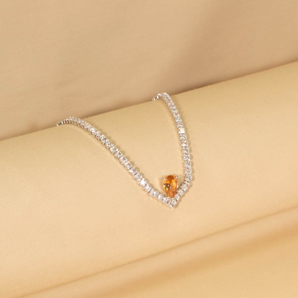 Honey Drop Necklace Set - Minima Collection